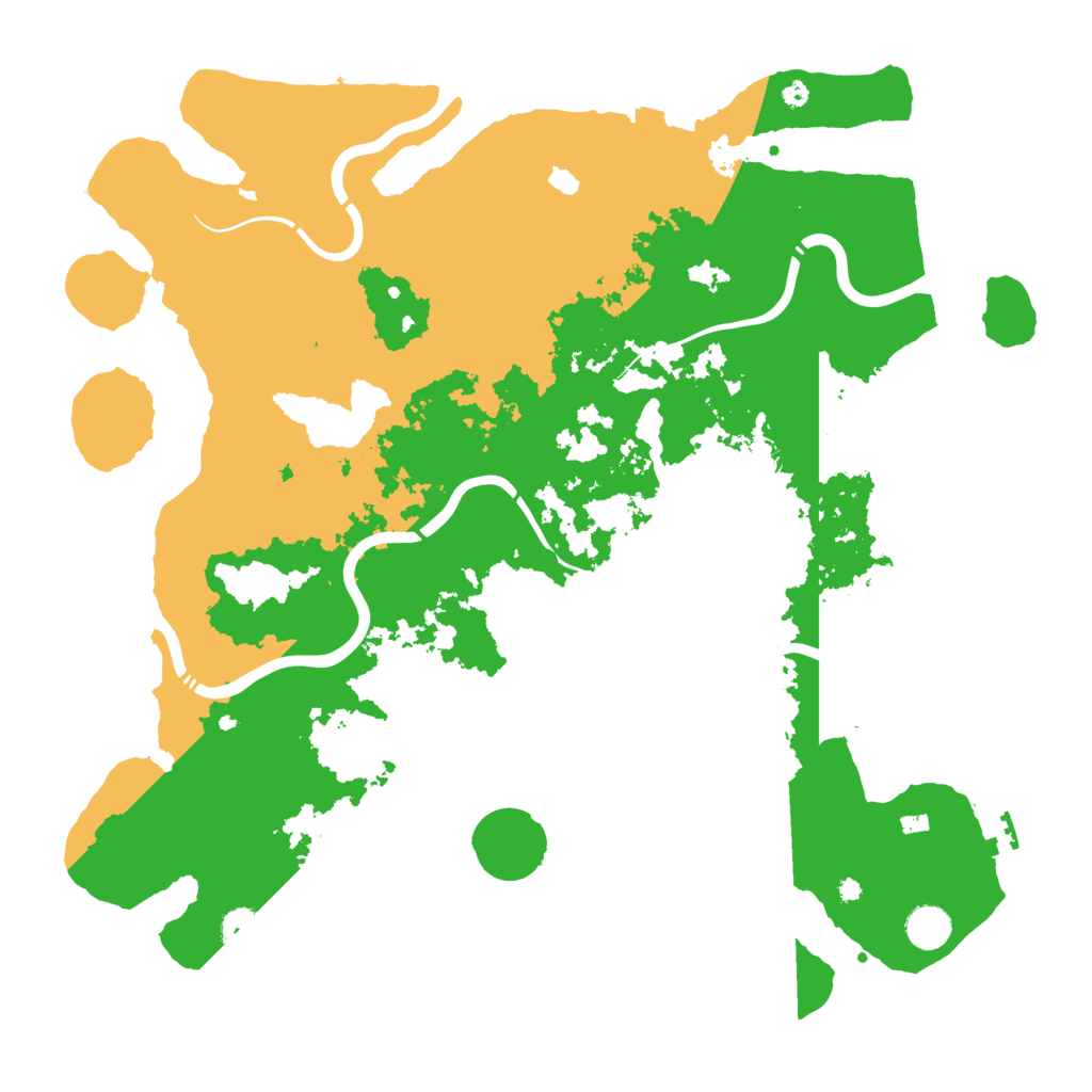 Biome Rust Map: Procedural Map, Size: 4300, Seed: 811566830