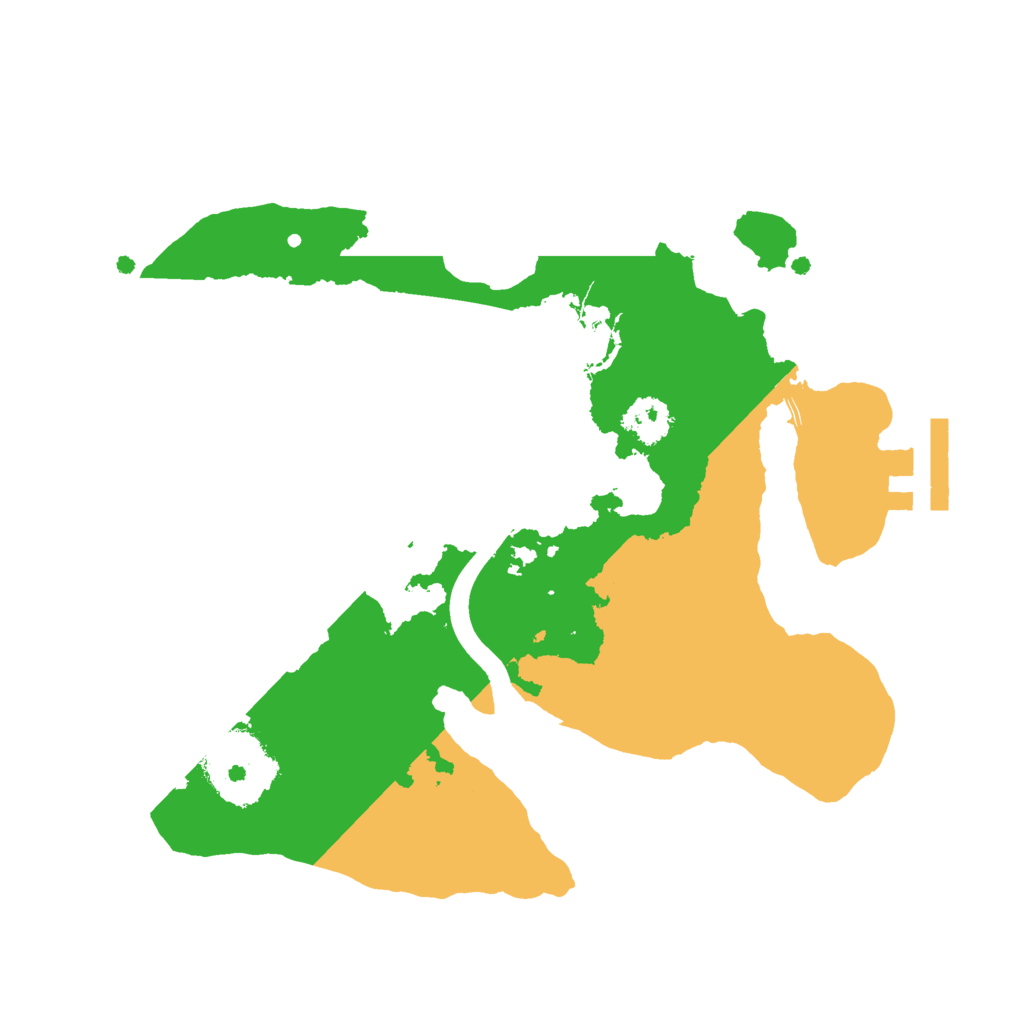 Biome Rust Map: Procedural Map, Size: 2250, Seed: 12994