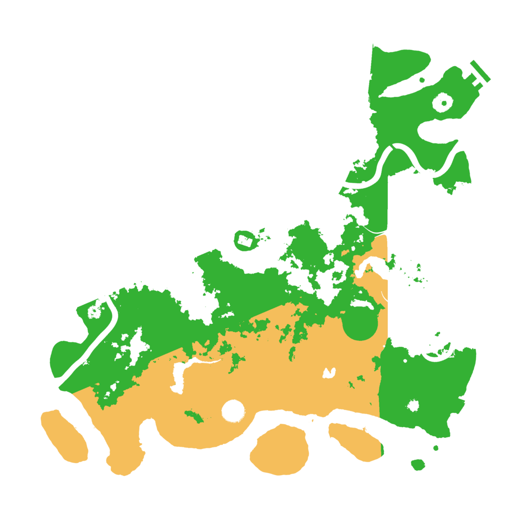 Biome Rust Map: Procedural Map, Size: 4000, Seed: 1628176044