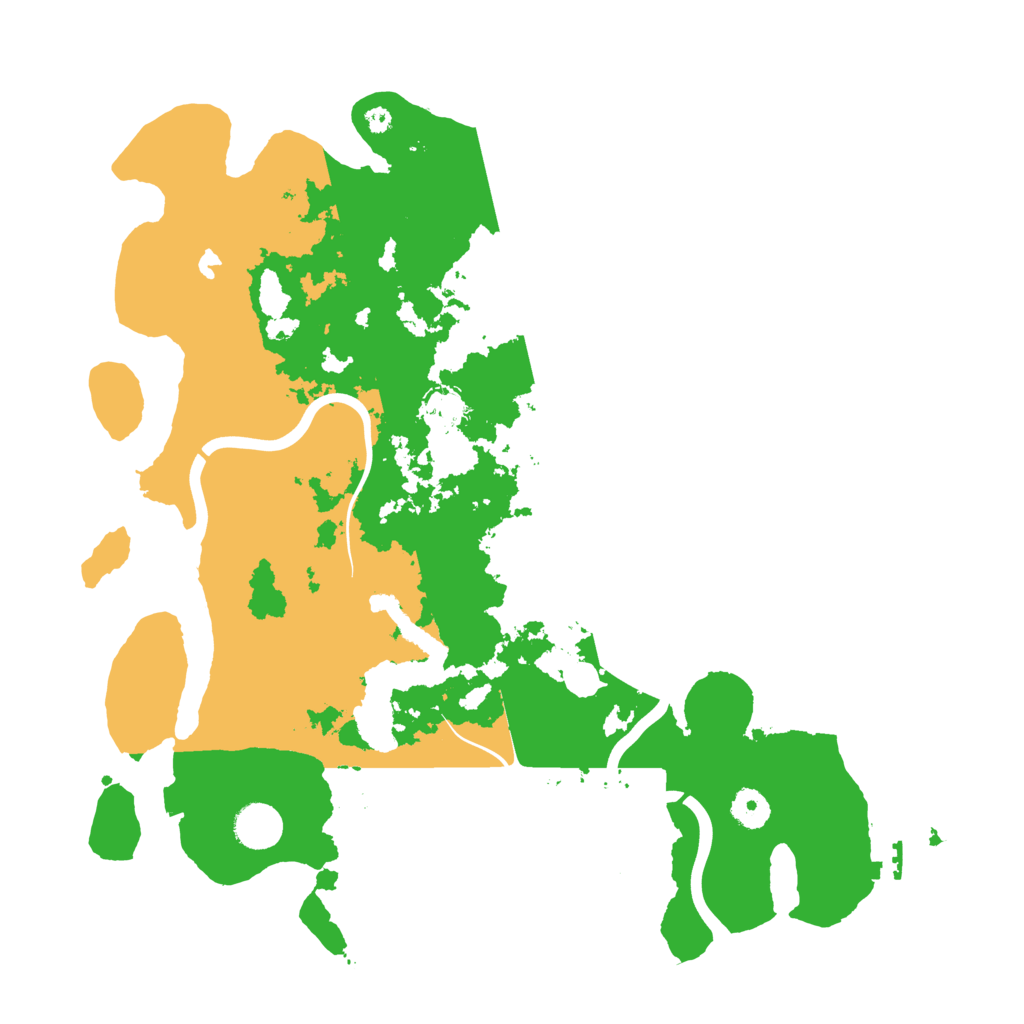 Biome Rust Map: Procedural Map, Size: 4000, Seed: 204414908