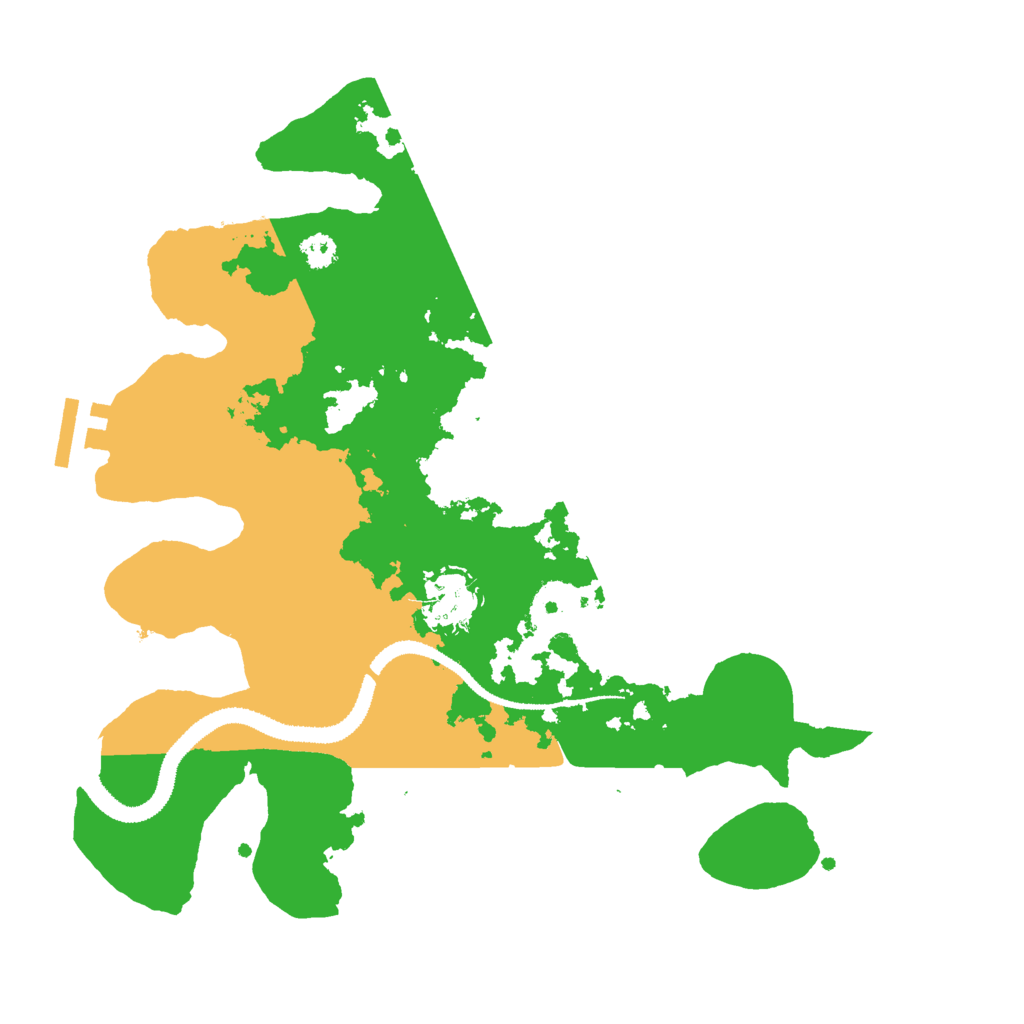 Biome Rust Map: Procedural Map, Size: 3000, Seed: 1055795704