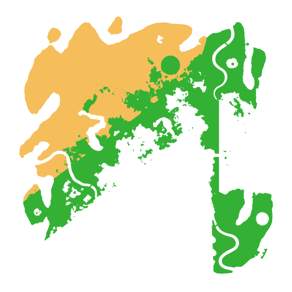 Biome Rust Map: Procedural Map, Size: 4050, Seed: 543718366