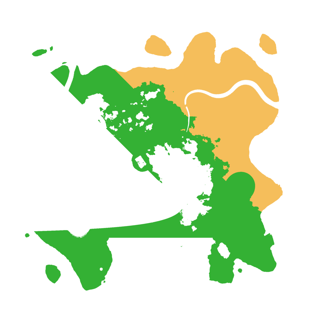 Biome Rust Map: Procedural Map, Size: 3000, Seed: 1484123761