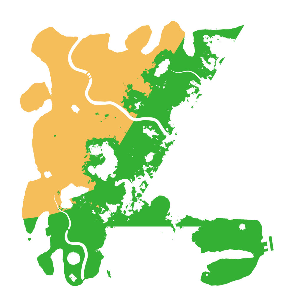 Biome Rust Map: Procedural Map, Size: 4250, Seed: 21952391