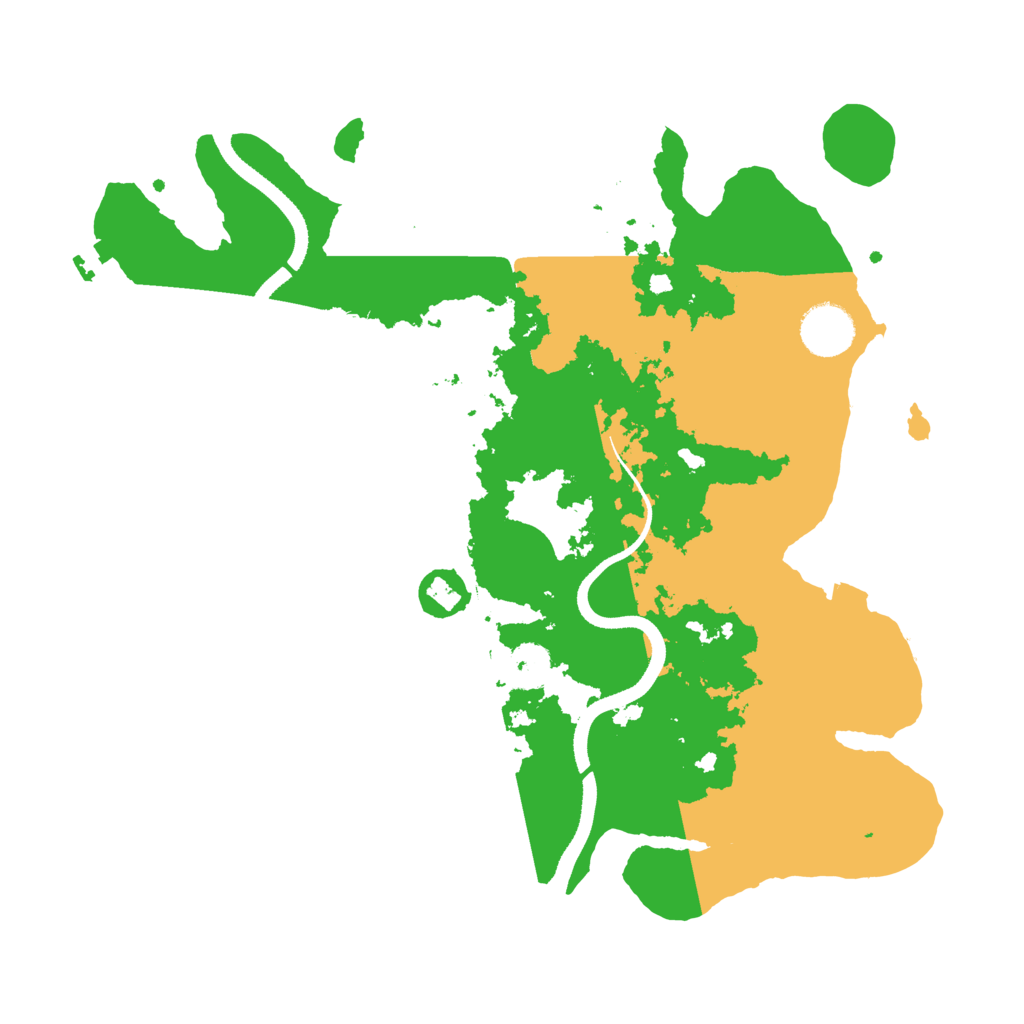 Biome Rust Map: Procedural Map, Size: 3400, Seed: 1972026