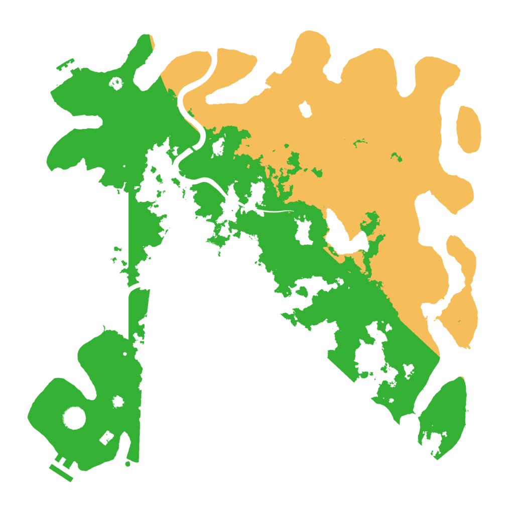 Biome Rust Map: Procedural Map, Size: 4000, Seed: 895769889