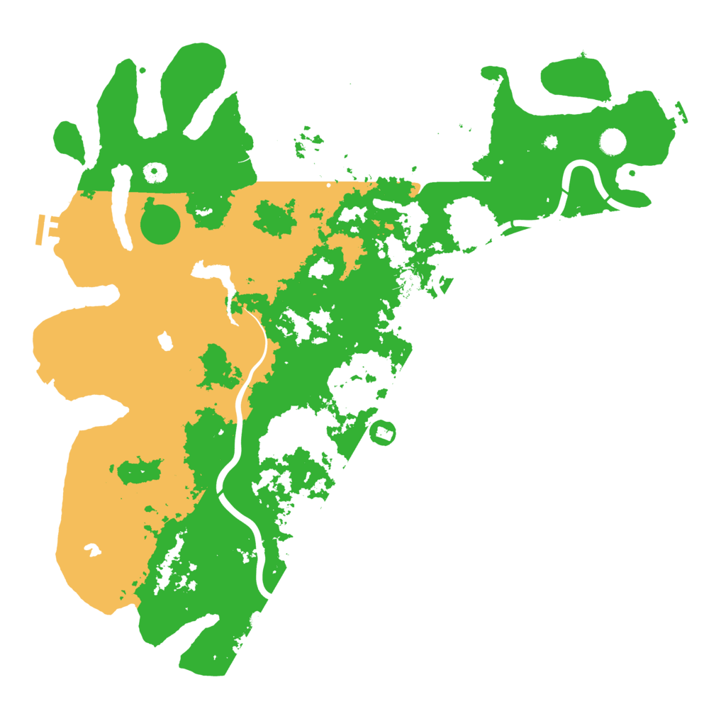 Biome Rust Map: Procedural Map, Size: 4800, Seed: 1822029787