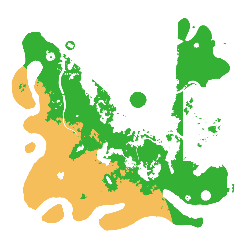 Biome Rust Map: Procedural Map, Size: 4250, Seed: 435846099