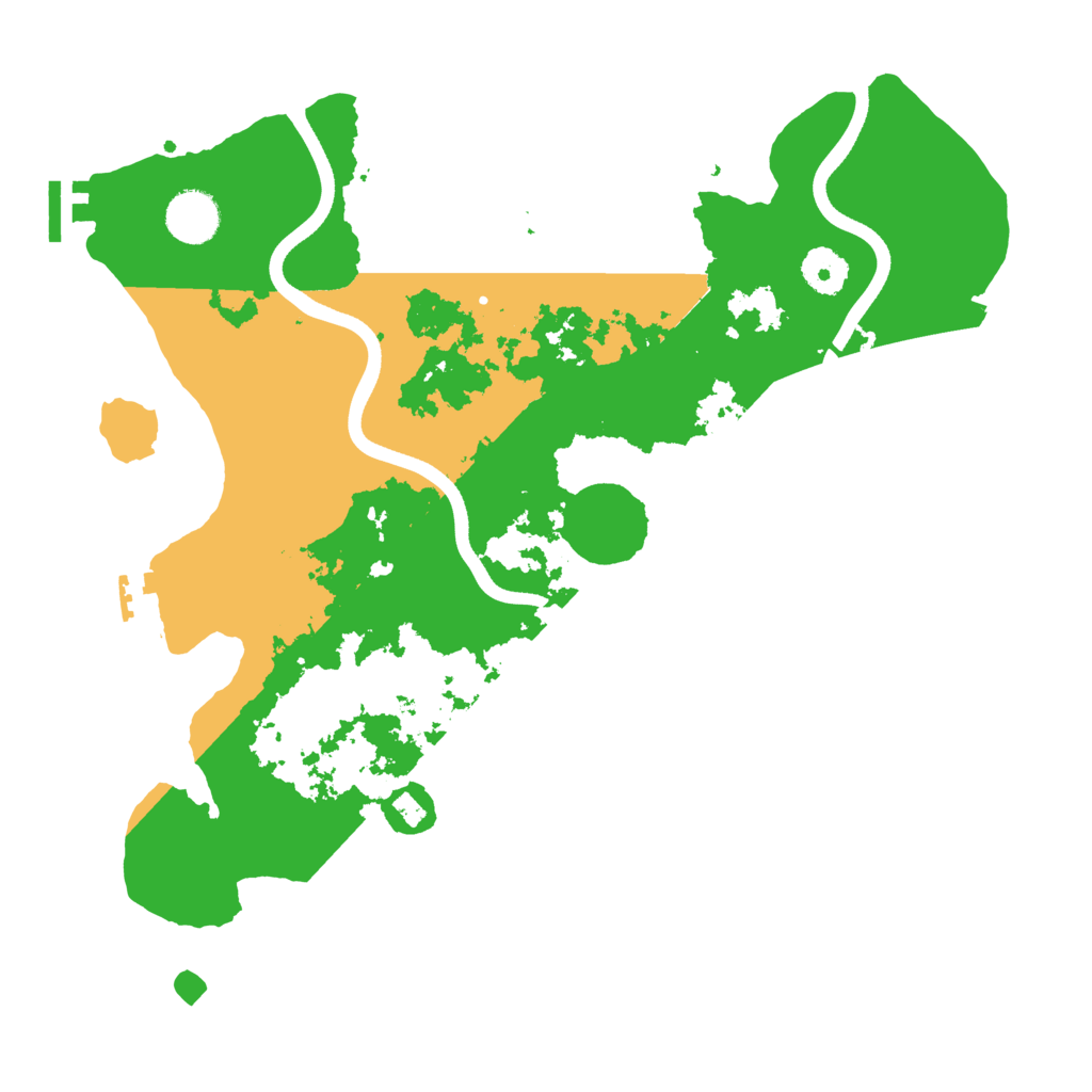 Biome Rust Map: Procedural Map, Size: 3600, Seed: 242188711