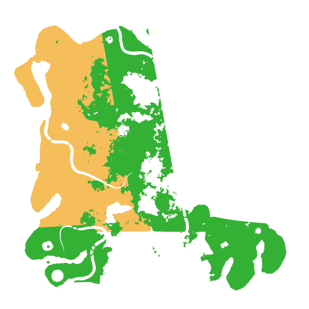 Biome Rust Map: Procedural Map, Size: 4498, Seed: 16226