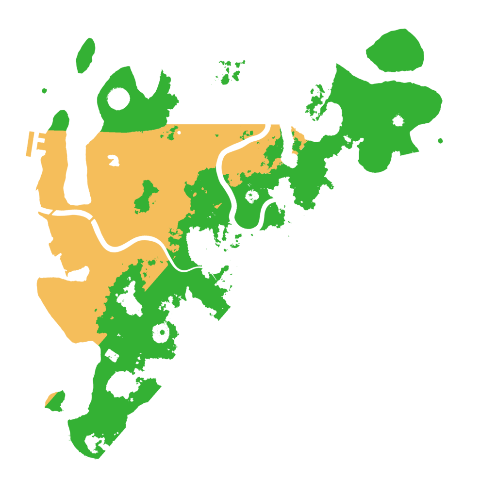 Biome Rust Map: Procedural Map, Size: 4000, Seed: 860087