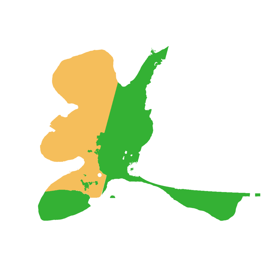Biome Rust Map: Procedural Map, Size: 2000, Seed: 1840811626