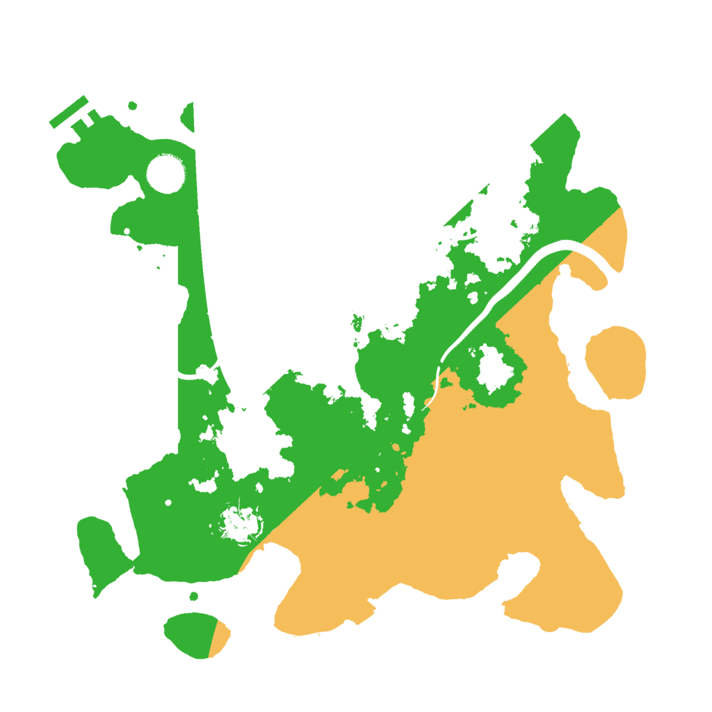 Biome Rust Map: Procedural Map, Size: 3250, Seed: 21868619