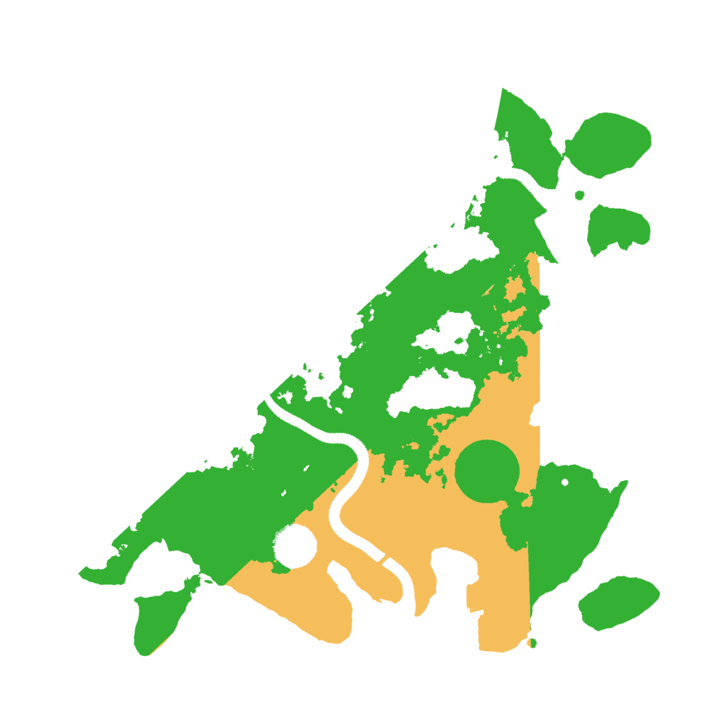 Biome Rust Map: Procedural Map, Size: 3000, Seed: 15728