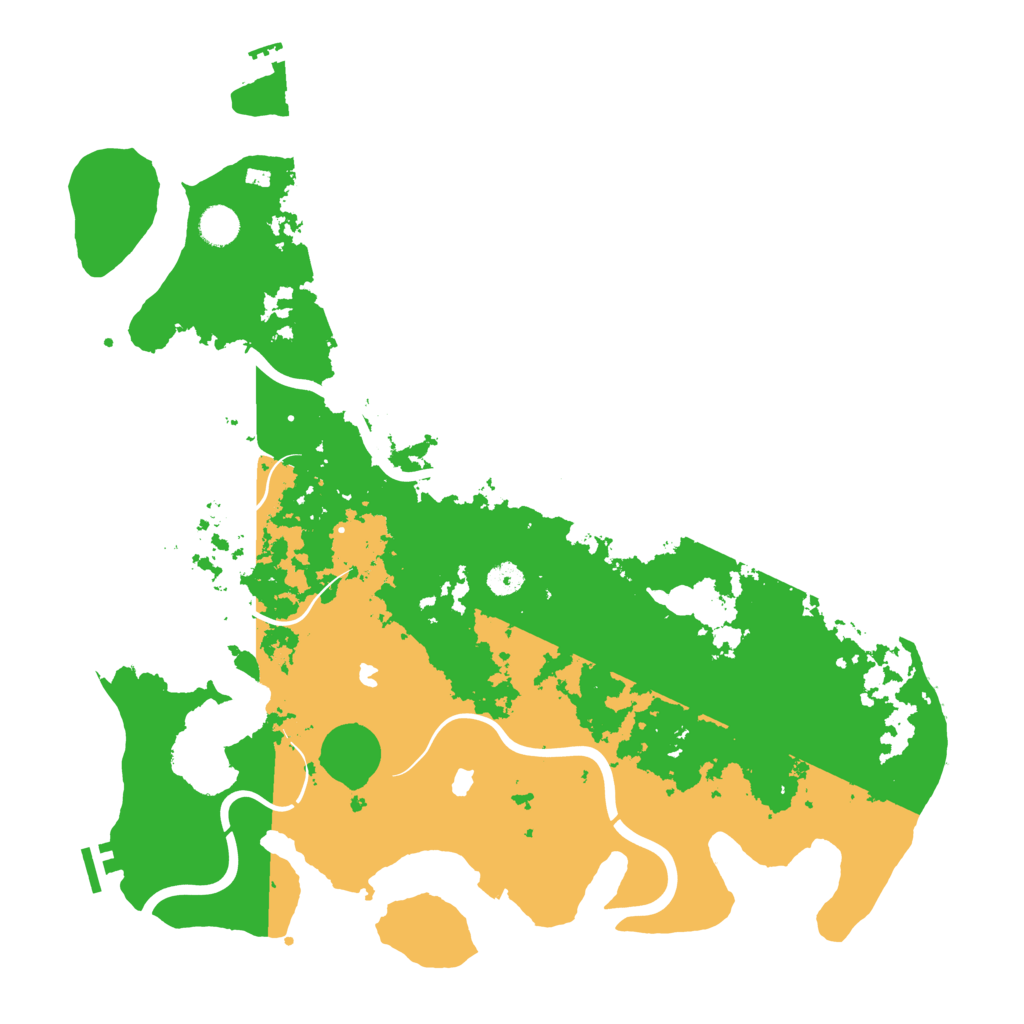 Biome Rust Map: Procedural Map, Size: 4500, Seed: 7896457