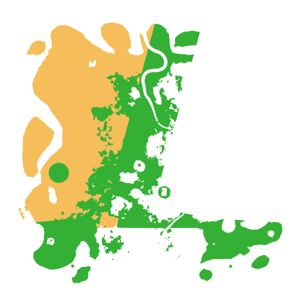 Biome Rust Map: Procedural Map, Size: 4000, Seed: 1442876953