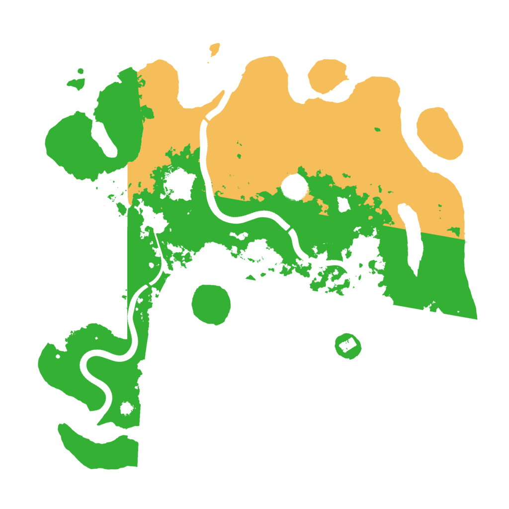 Biome Rust Map: Procedural Map, Size: 3500, Seed: 1756650059