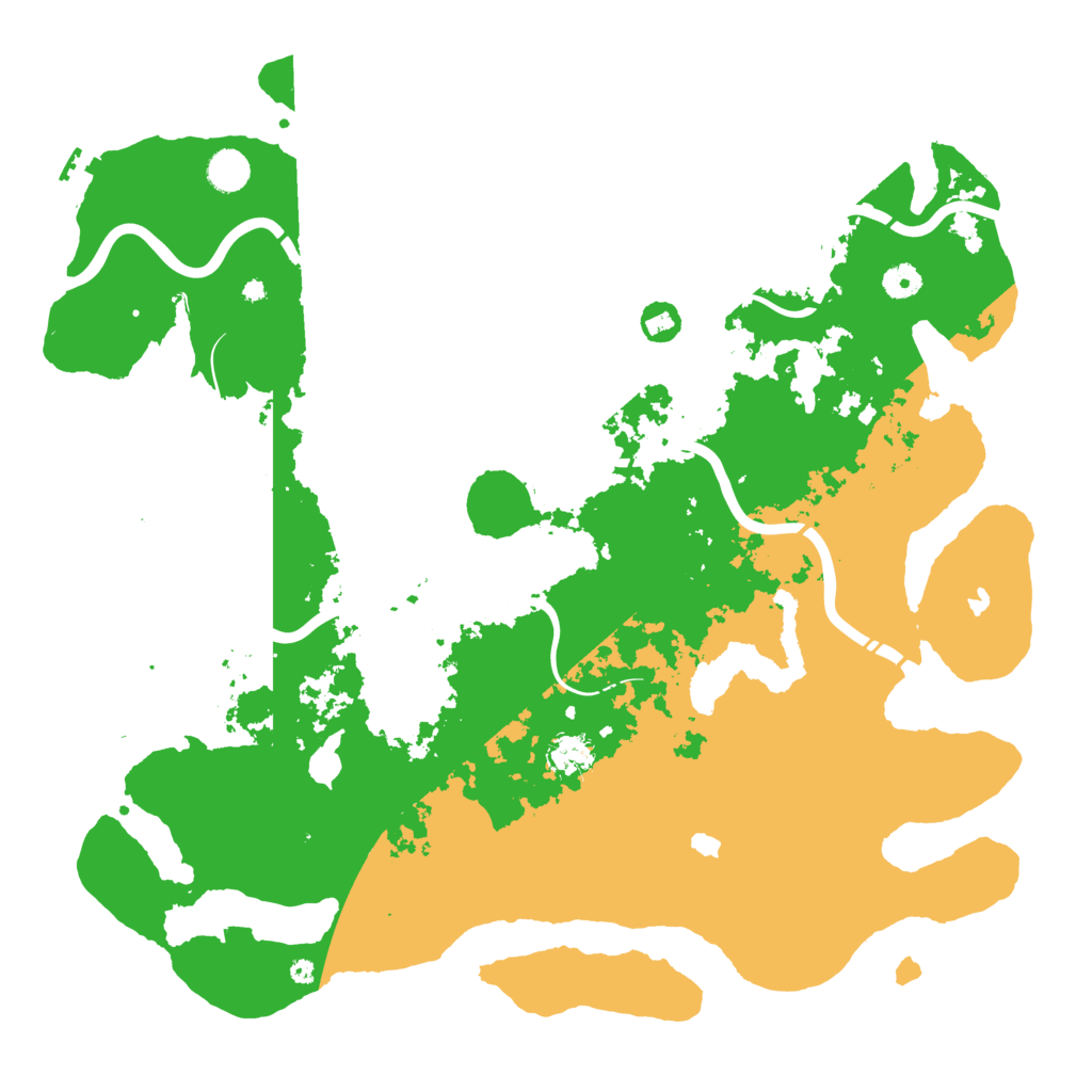 Biome Rust Map: Procedural Map, Size: 4500, Seed: 1212125830