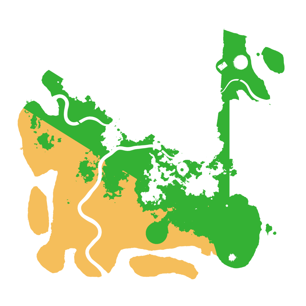 Biome Rust Map: Procedural Map, Size: 3750, Seed: 755031390