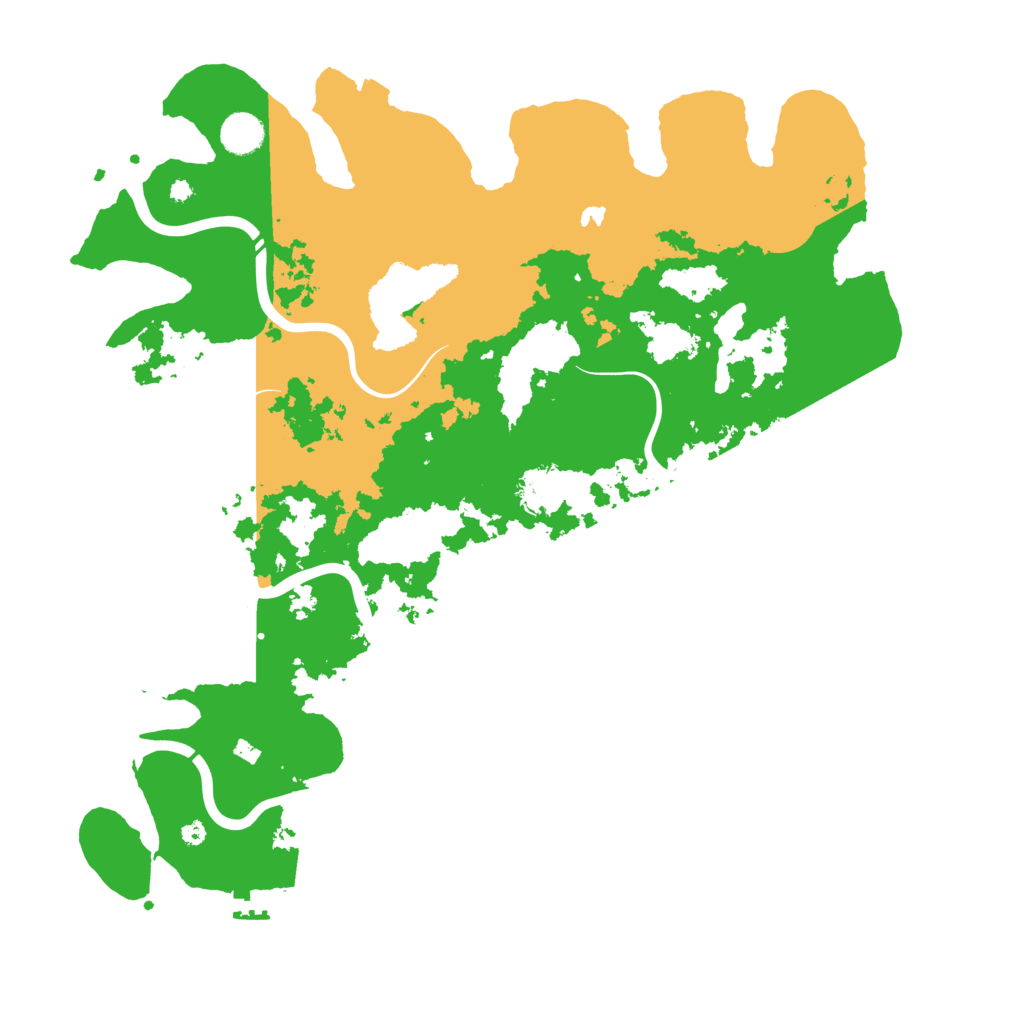 Biome Rust Map: Procedural Map, Size: 4250, Seed: 121522