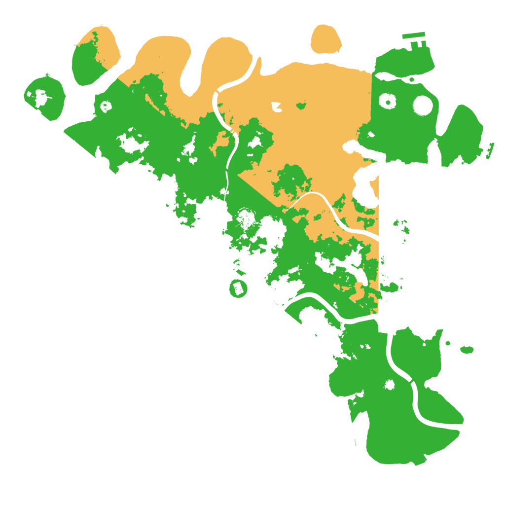 Biome Rust Map: Procedural Map, Size: 4500, Seed: 1473378217