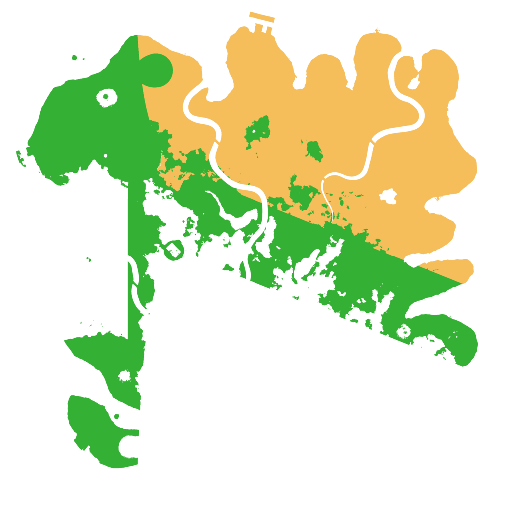 Biome Rust Map: Procedural Map, Size: 4000, Seed: 1744547682