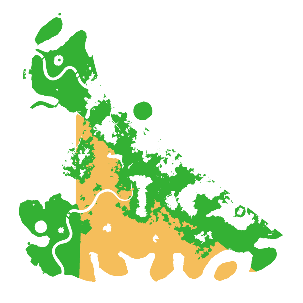 Biome Rust Map: Procedural Map, Size: 4500, Seed: 1353797498