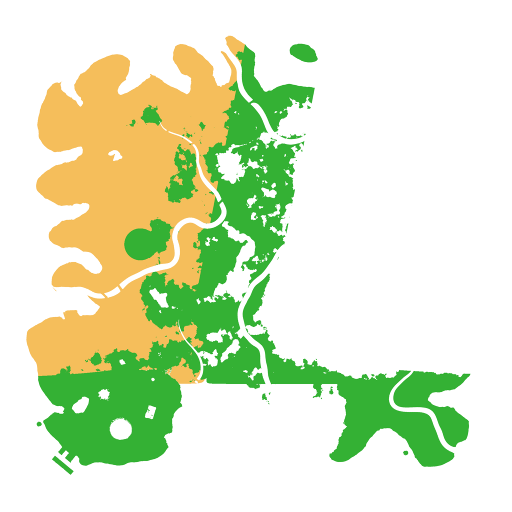 Biome Rust Map: Procedural Map, Size: 4250, Seed: 912161261