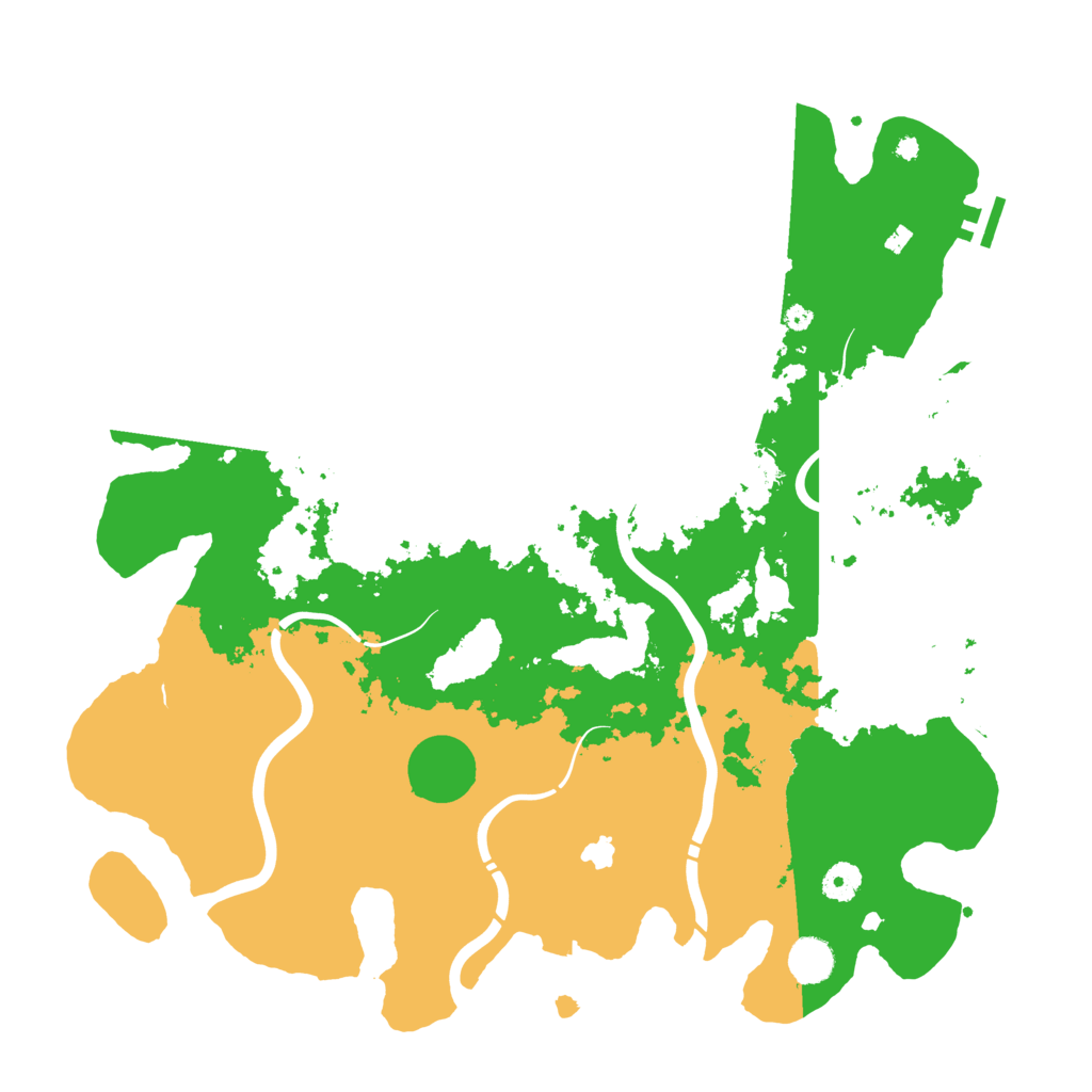 Biome Rust Map: Procedural Map, Size: 4250, Seed: 79806663