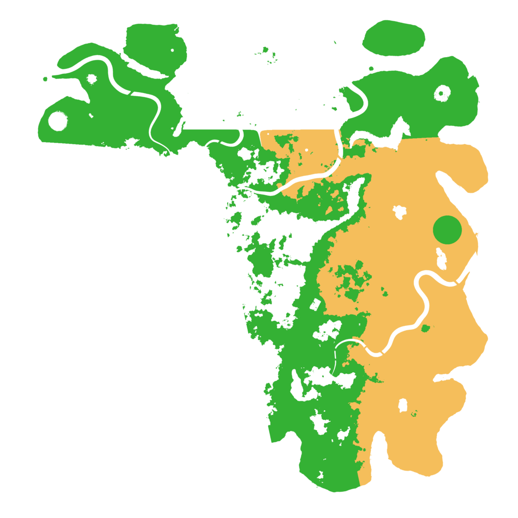 Biome Rust Map: Procedural Map, Size: 4750, Seed: 12652