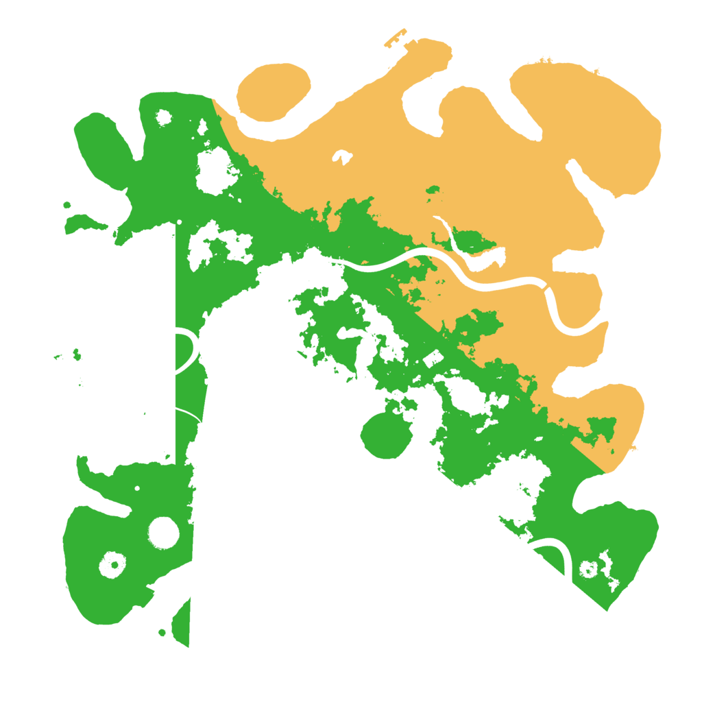 Biome Rust Map: Procedural Map, Size: 4000, Seed: 758887842