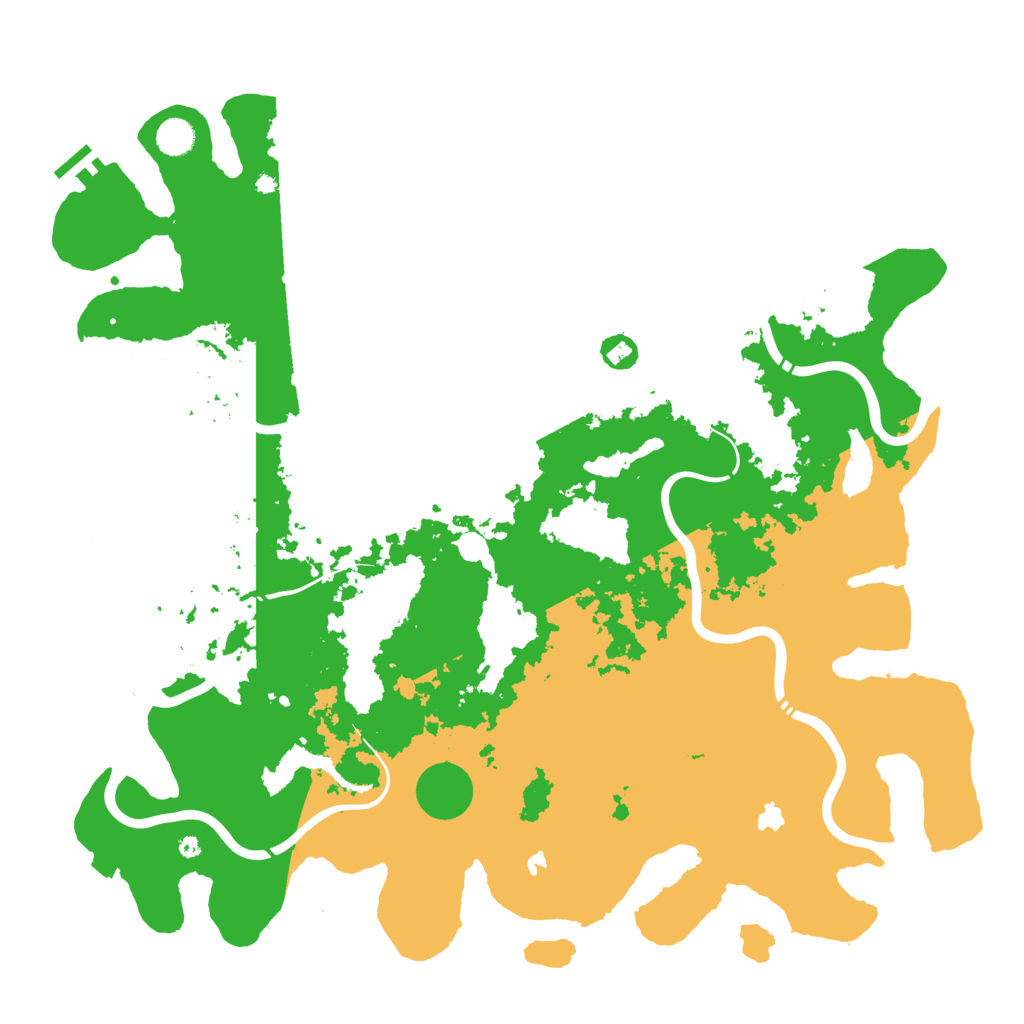 Biome Rust Map: Procedural Map, Size: 4750, Seed: 56212