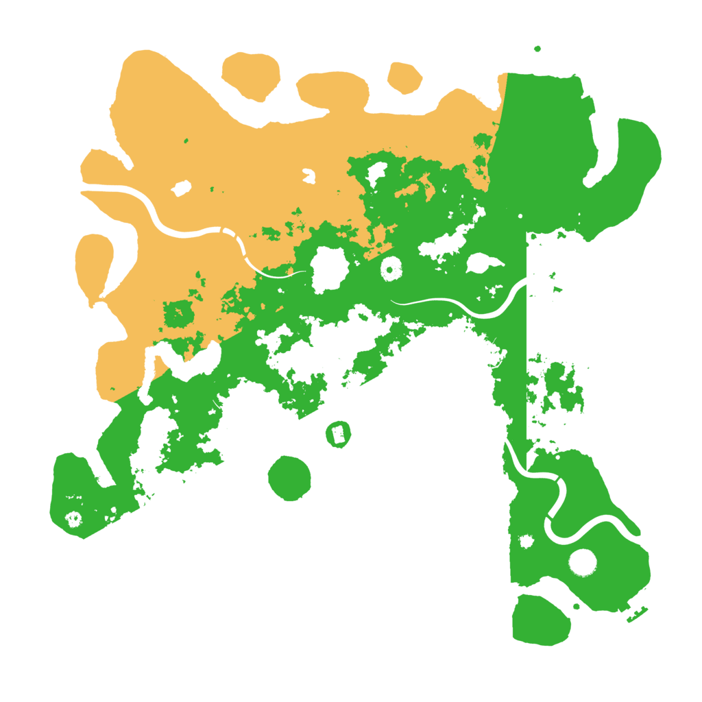 Biome Rust Map: Procedural Map, Size: 4500, Seed: 175536021