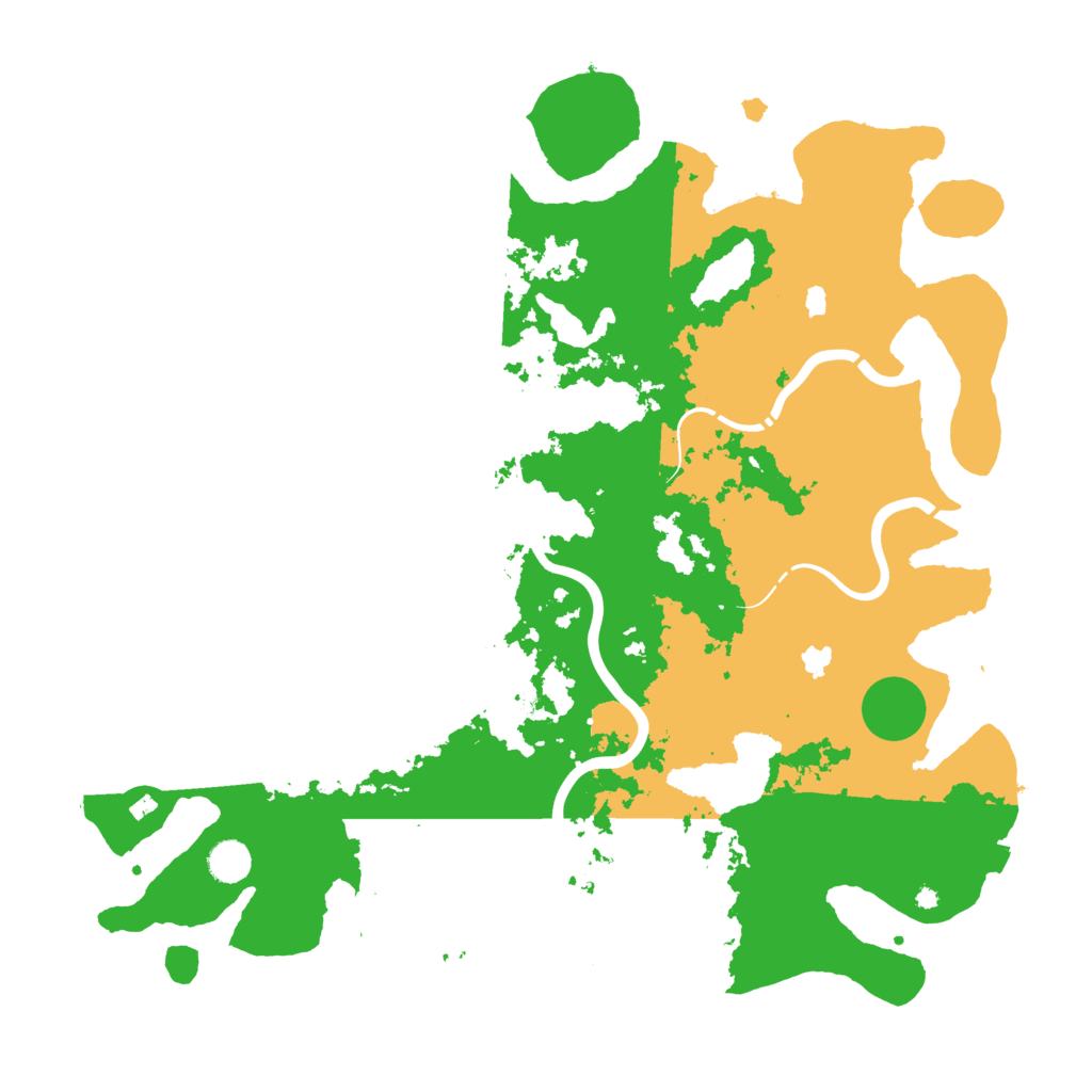 Biome Rust Map: Procedural Map, Size: 4500, Seed: 782205466