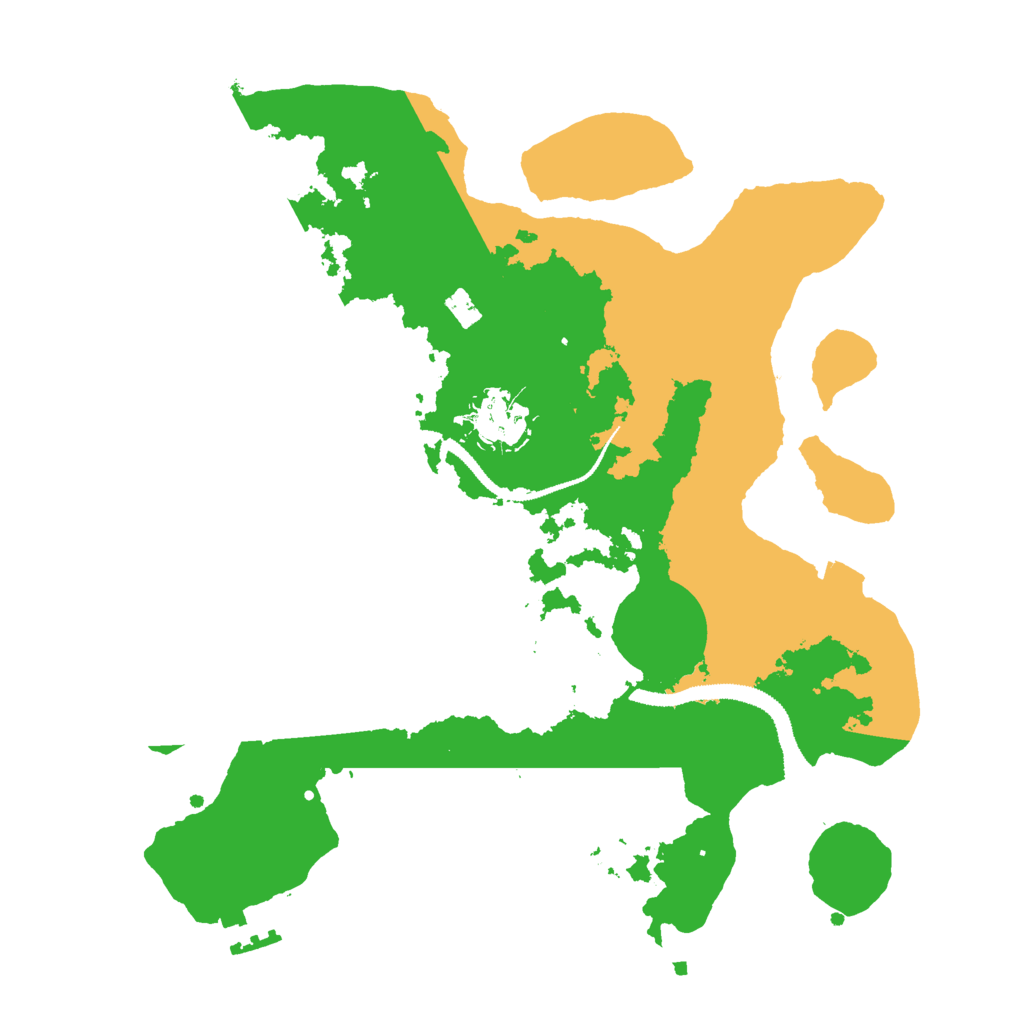 Biome Rust Map: Procedural Map, Size: 3000, Seed: 661200132