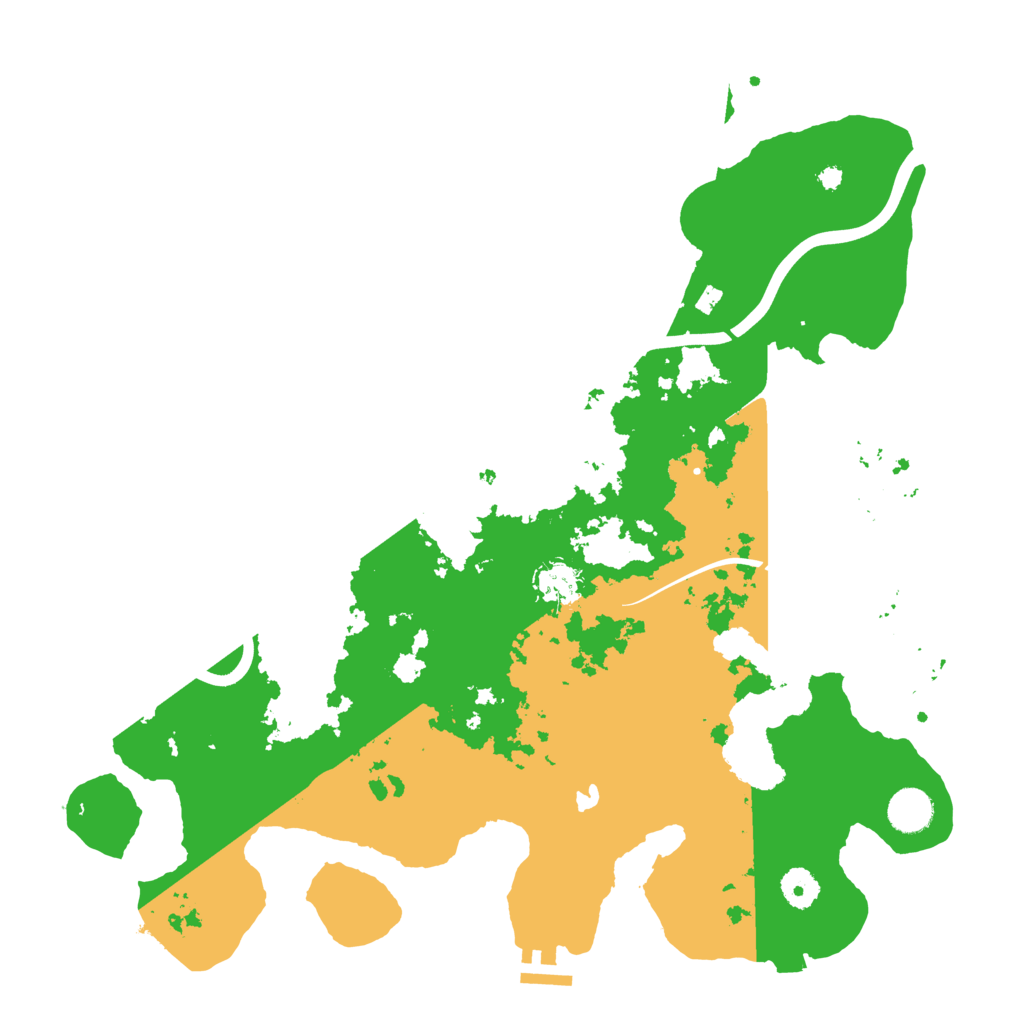 Biome Rust Map: Procedural Map, Size: 4000, Seed: 116569559