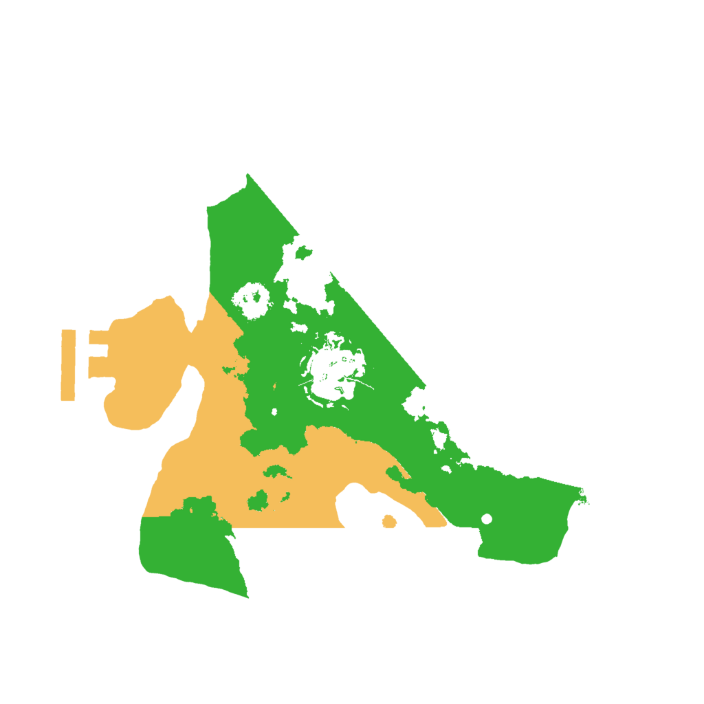 Biome Rust Map: Procedural Map, Size: 2000, Seed: 214743647