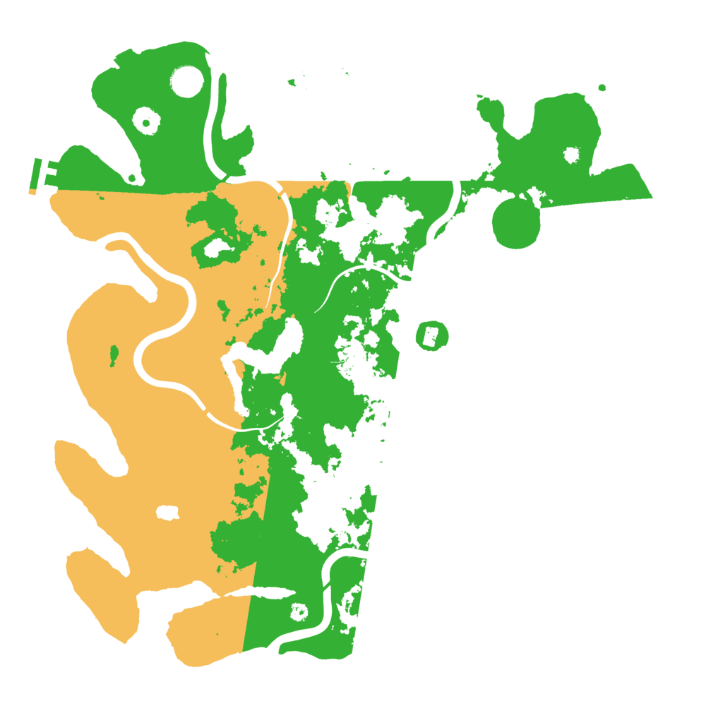 Biome Rust Map: Procedural Map, Size: 4000, Seed: 566278628