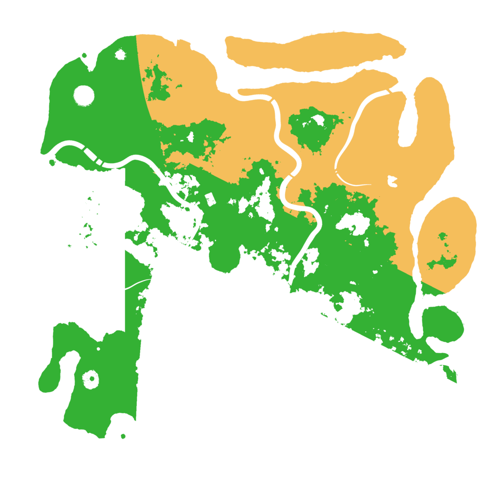Biome Rust Map: Procedural Map, Size: 4250, Seed: 553289890
