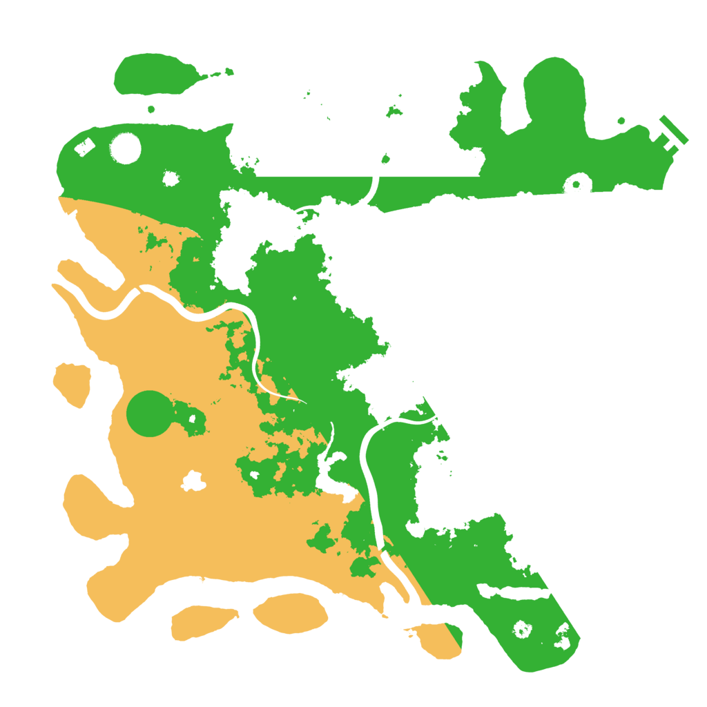 Biome Rust Map: Procedural Map, Size: 4000, Seed: 409177724