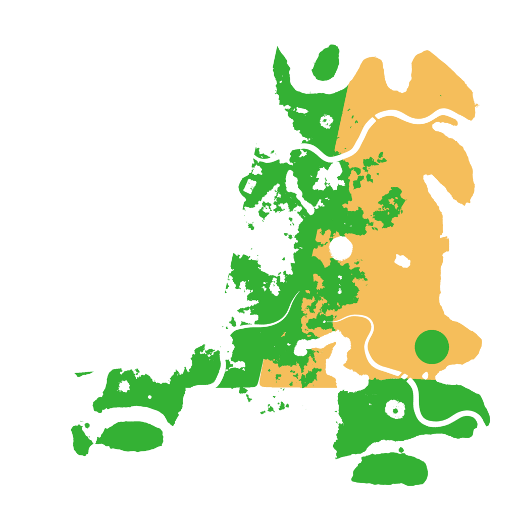 Biome Rust Map: Procedural Map, Size: 4000, Seed: 777123