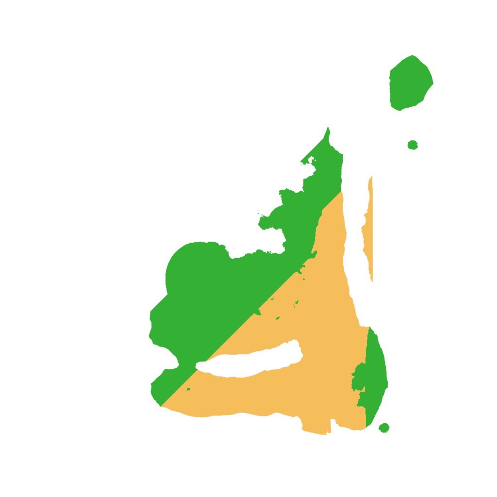 Biome Rust Map: Procedural Map, Size: 2000, Seed: 2147483630