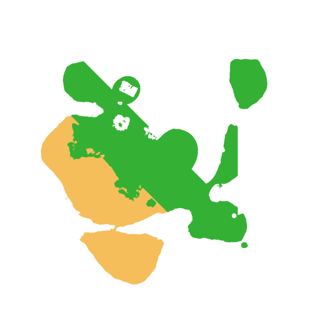Biome Rust Map: Procedural Map, Size: 2000, Seed: 1610912690