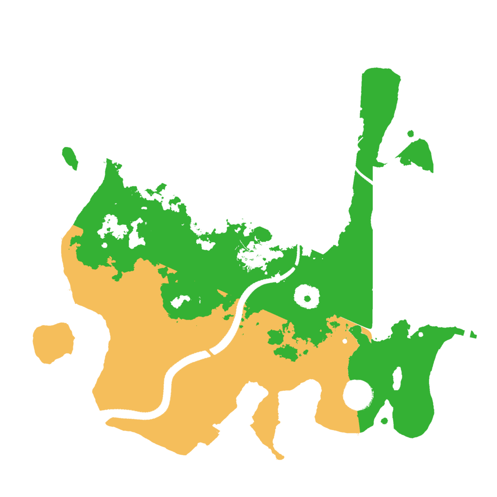Biome Rust Map: Procedural Map, Size: 3000, Seed: 15002