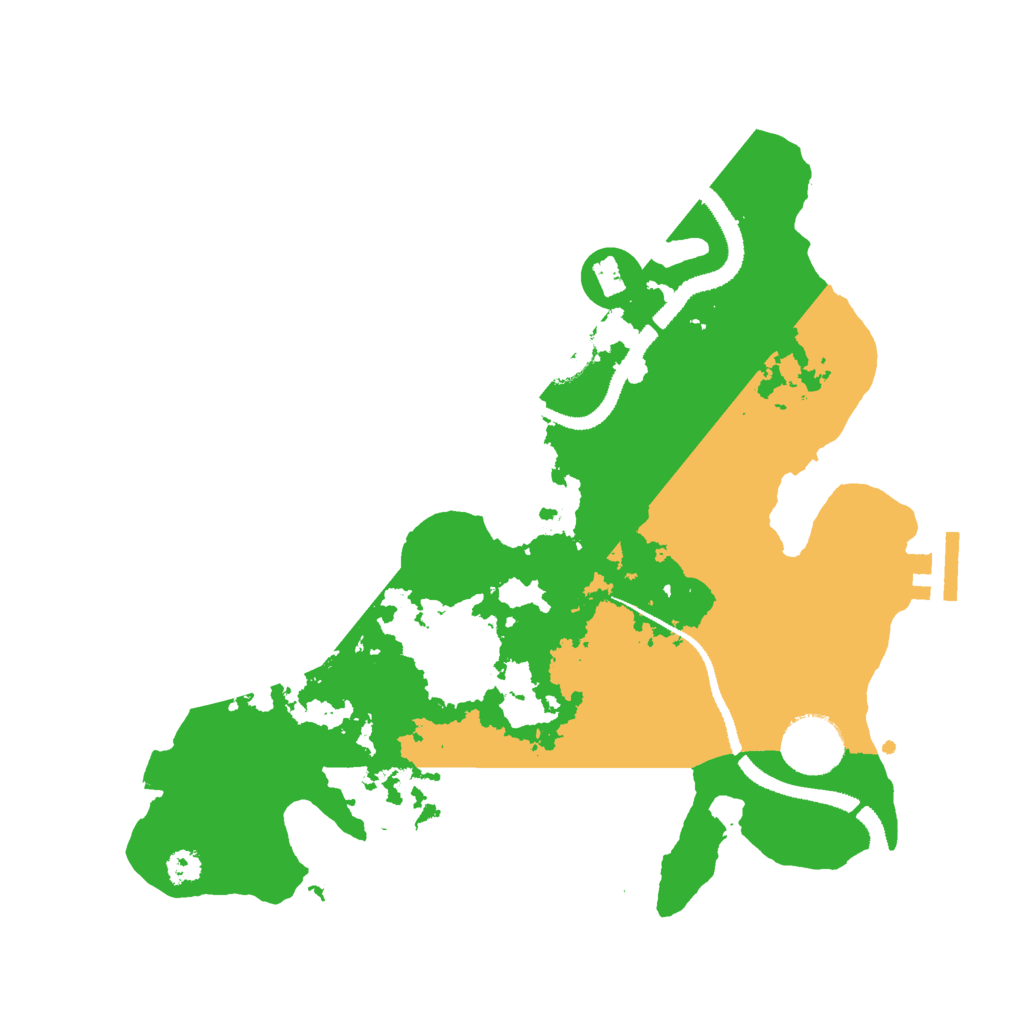 Biome Rust Map: Procedural Map, Size: 3000, Seed: 1441898431