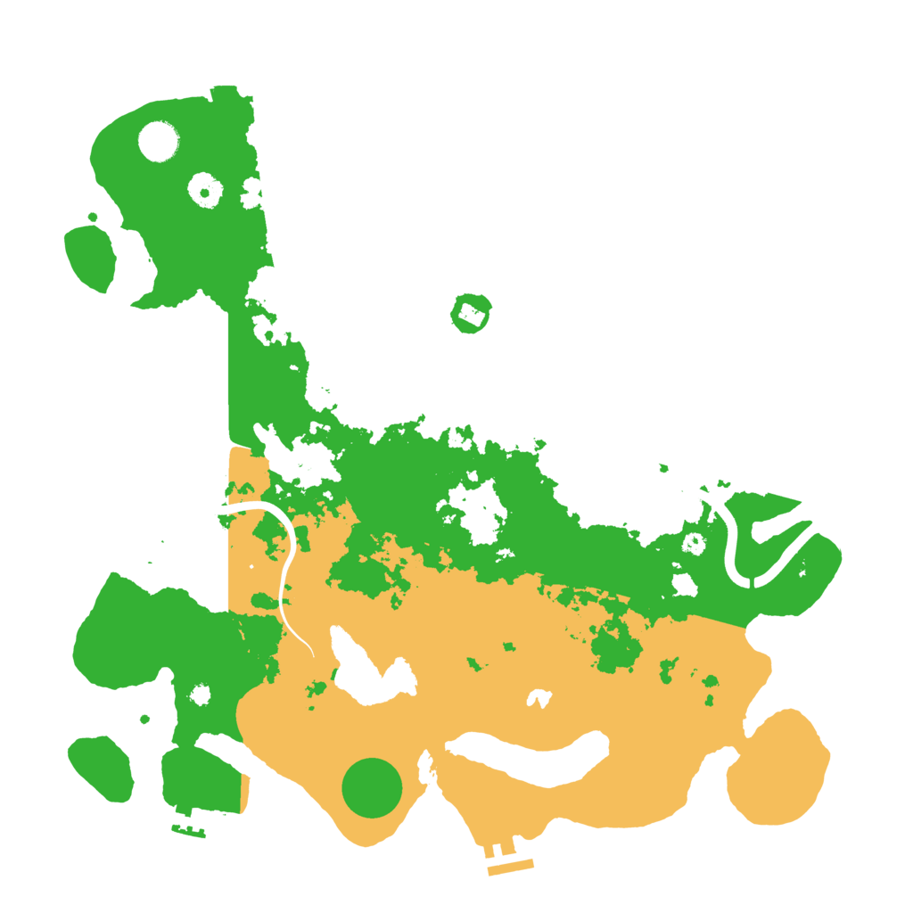 Biome Rust Map: Procedural Map, Size: 4000, Seed: 87685