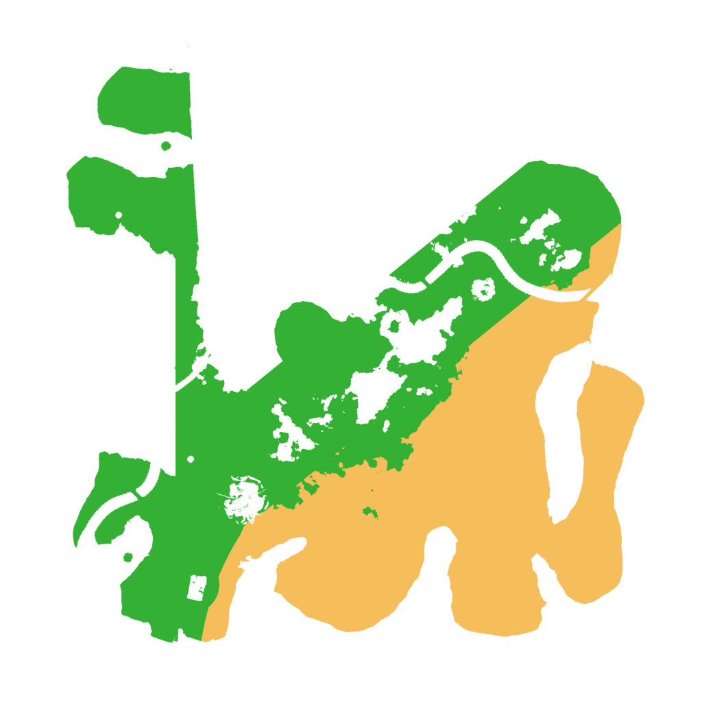 Biome Rust Map: Procedural Map, Size: 3000, Seed: 1543304048