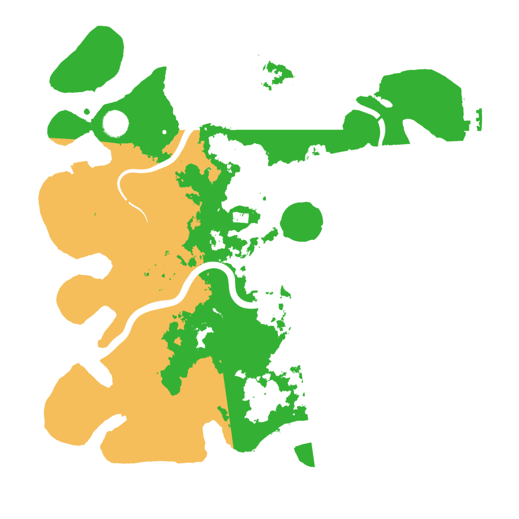Biome Rust Map: Procedural Map, Size: 3500, Seed: 1715518359