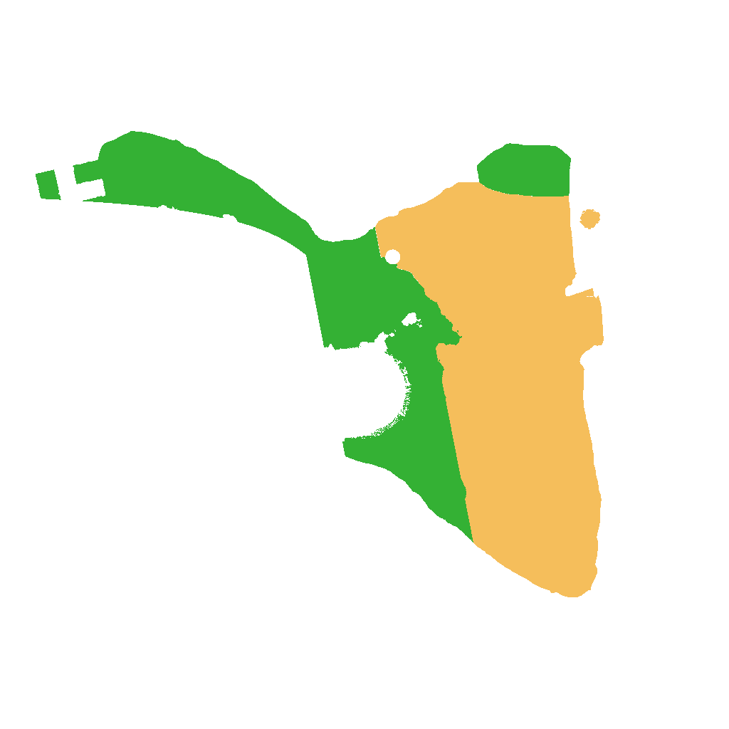 Biome Rust Map: Procedural Map, Size: 1500, Seed: 349973764
