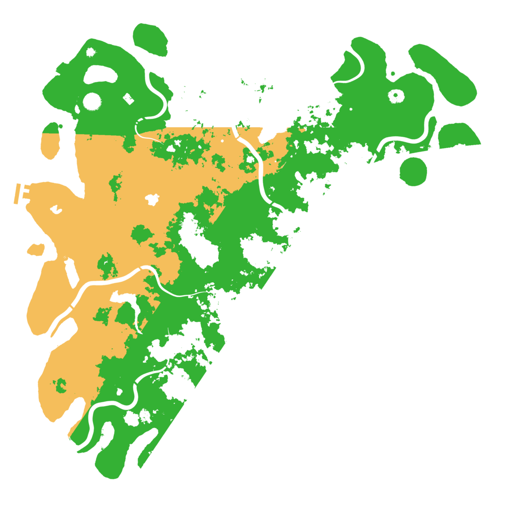 Biome Rust Map: Procedural Map, Size: 5000, Seed: 894889733